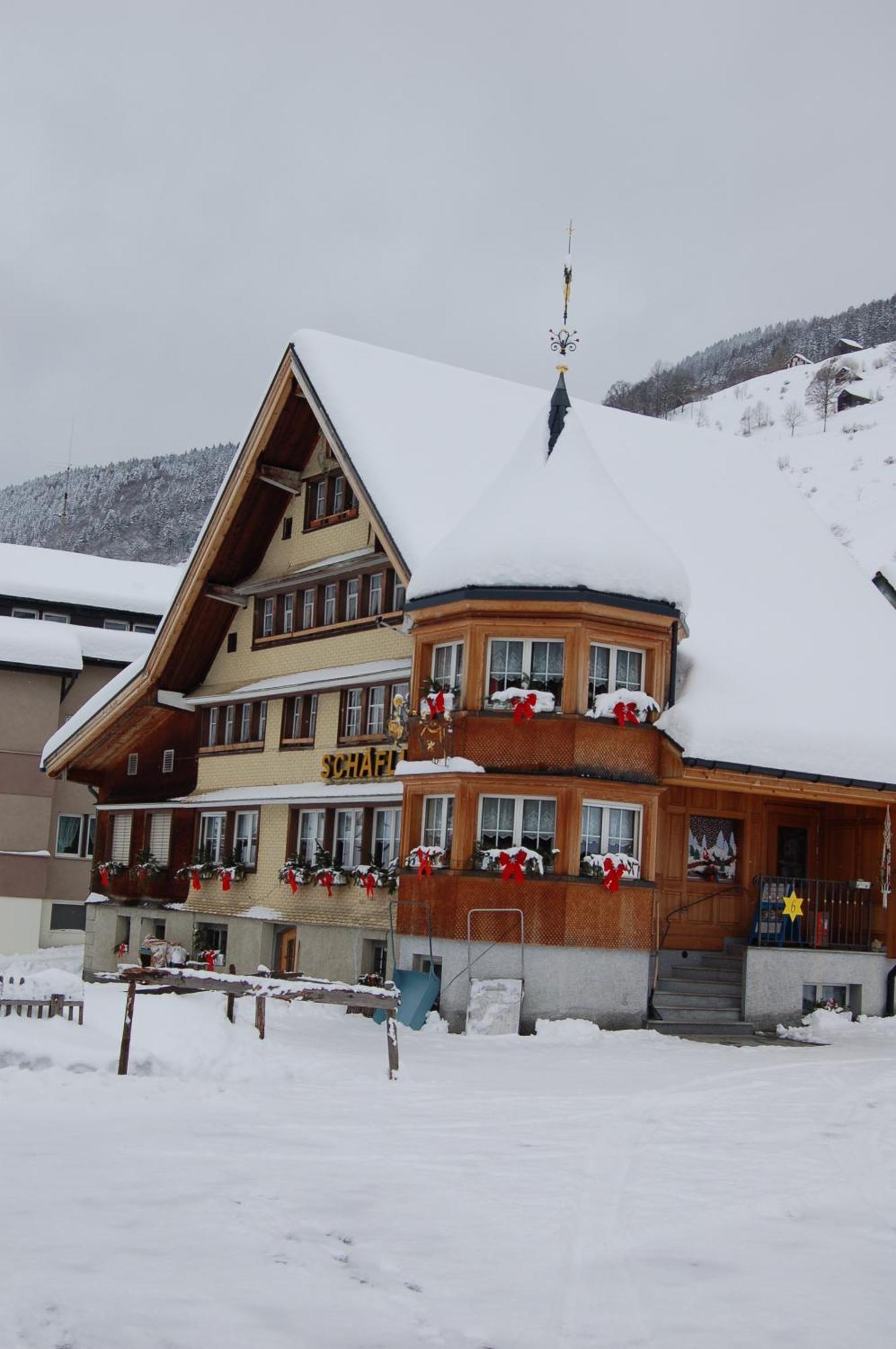 Gasthaus Schaefli Alt St. Johann Exterior foto