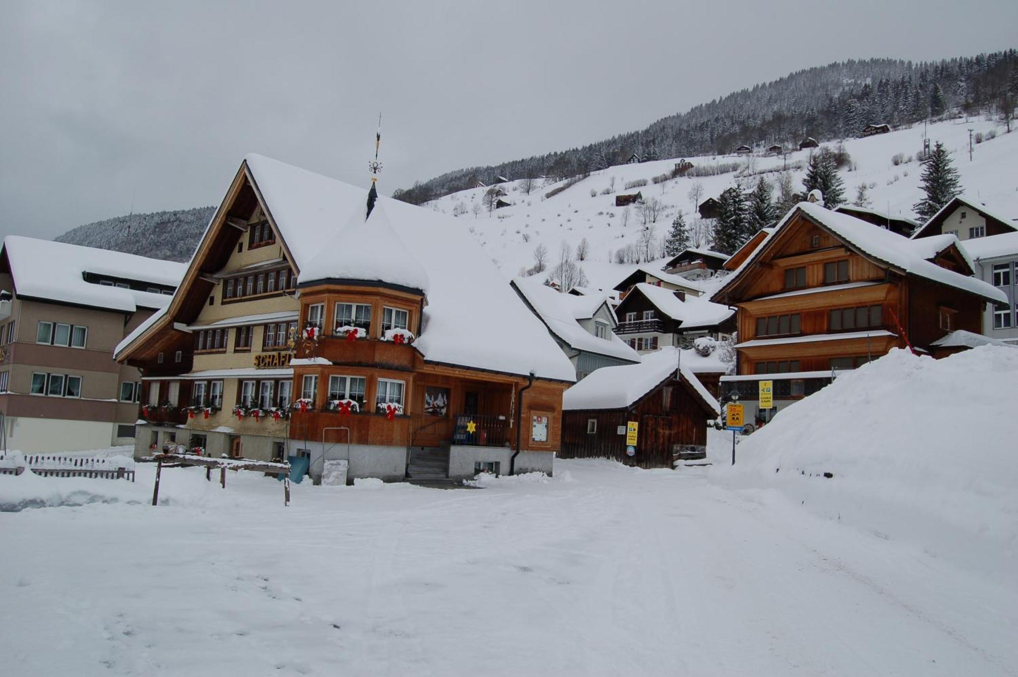 Gasthaus Schaefli Alt St. Johann Exterior foto