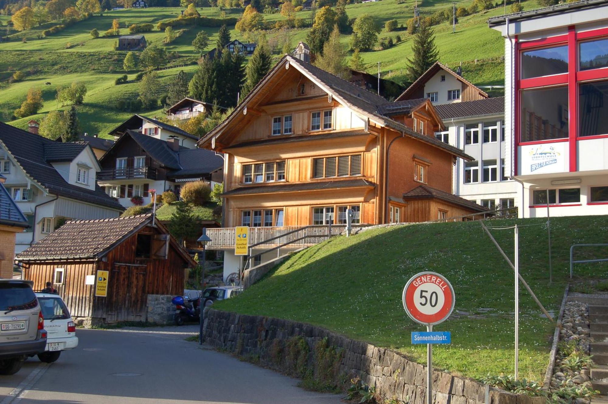 Gasthaus Schaefli Alt St. Johann Exterior foto