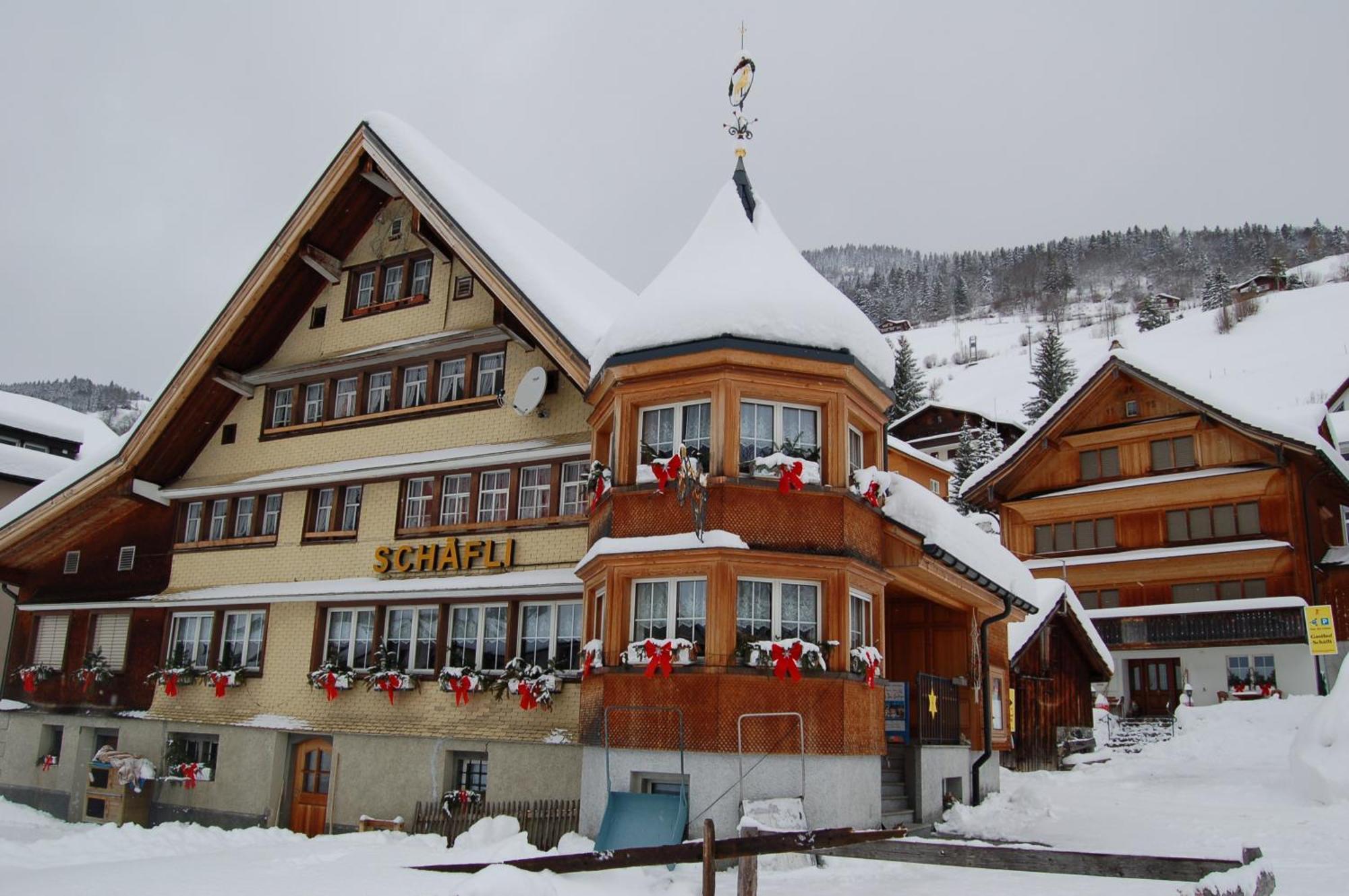 Gasthaus Schaefli Alt St. Johann Exterior foto